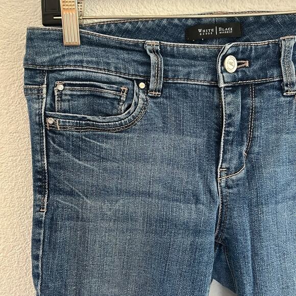 White House Black Market Crop Leg Denim Jeans - Picture 2 of 12